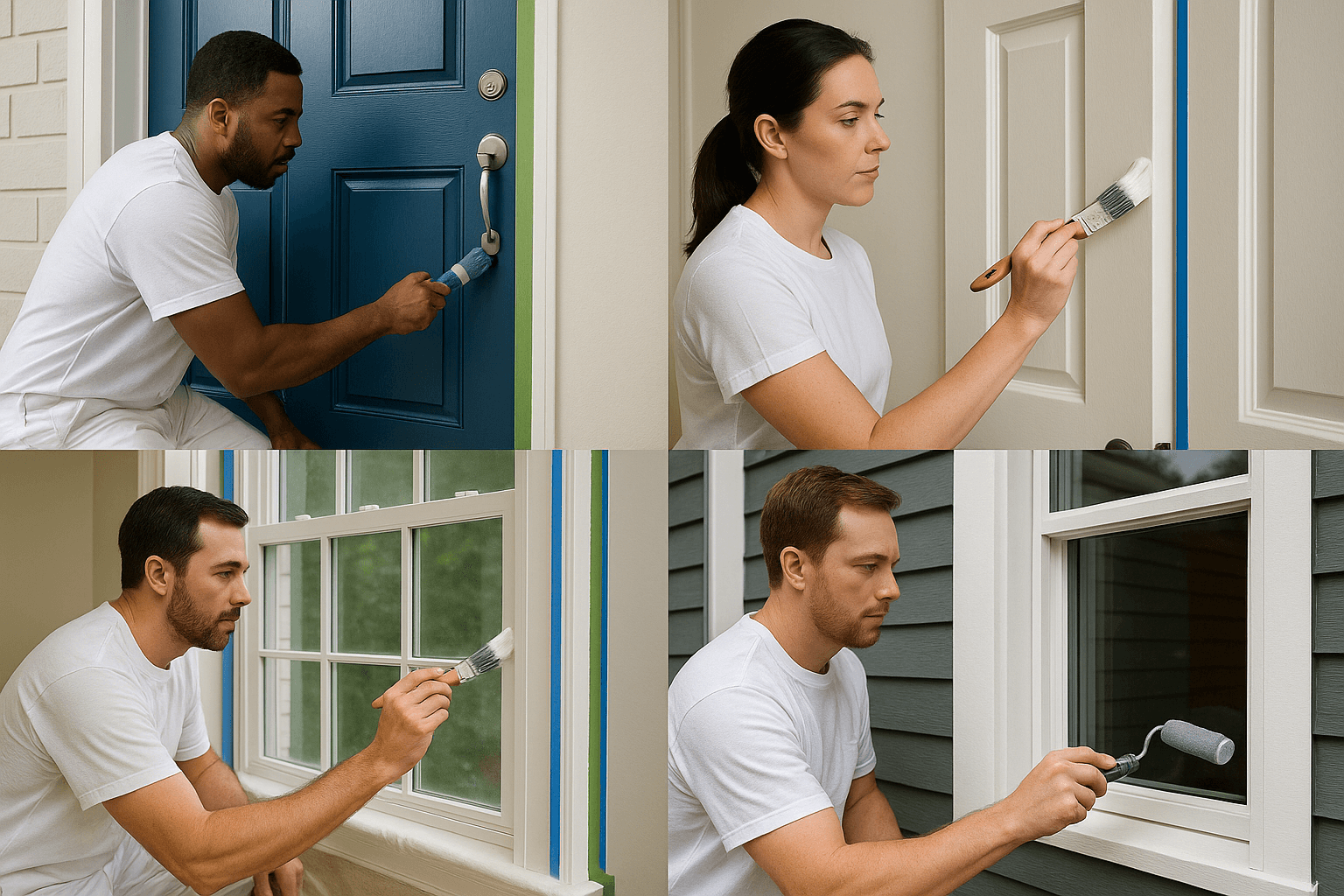 Door and Windows Painting Services